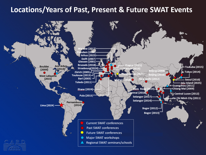 SWAT Conference Map Graphic